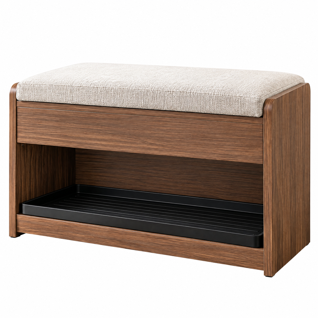 TIDAVERO™ StepNest Entryway Shoe Bench