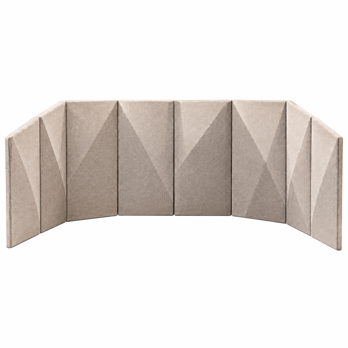 TIDAVERO™ QuietFold Sculptural Desk Screen