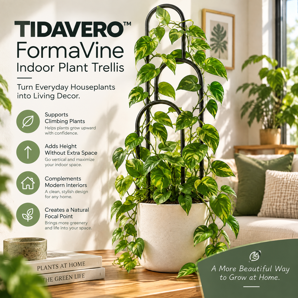 TIDAVERO™ FormaVine Indoor Plant Trellis
