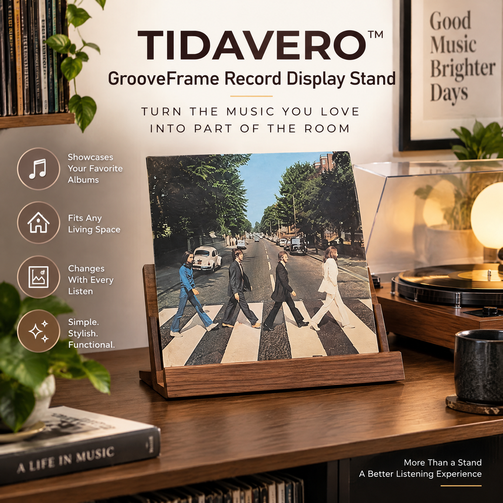 TIDAVERO™ GrooveFrame Record Display Stand