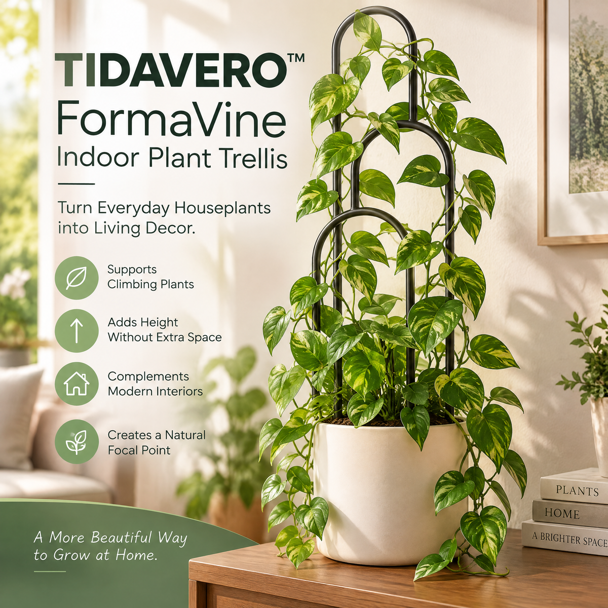 TIDAVERO™ FormaVine Indoor Plant Trellis