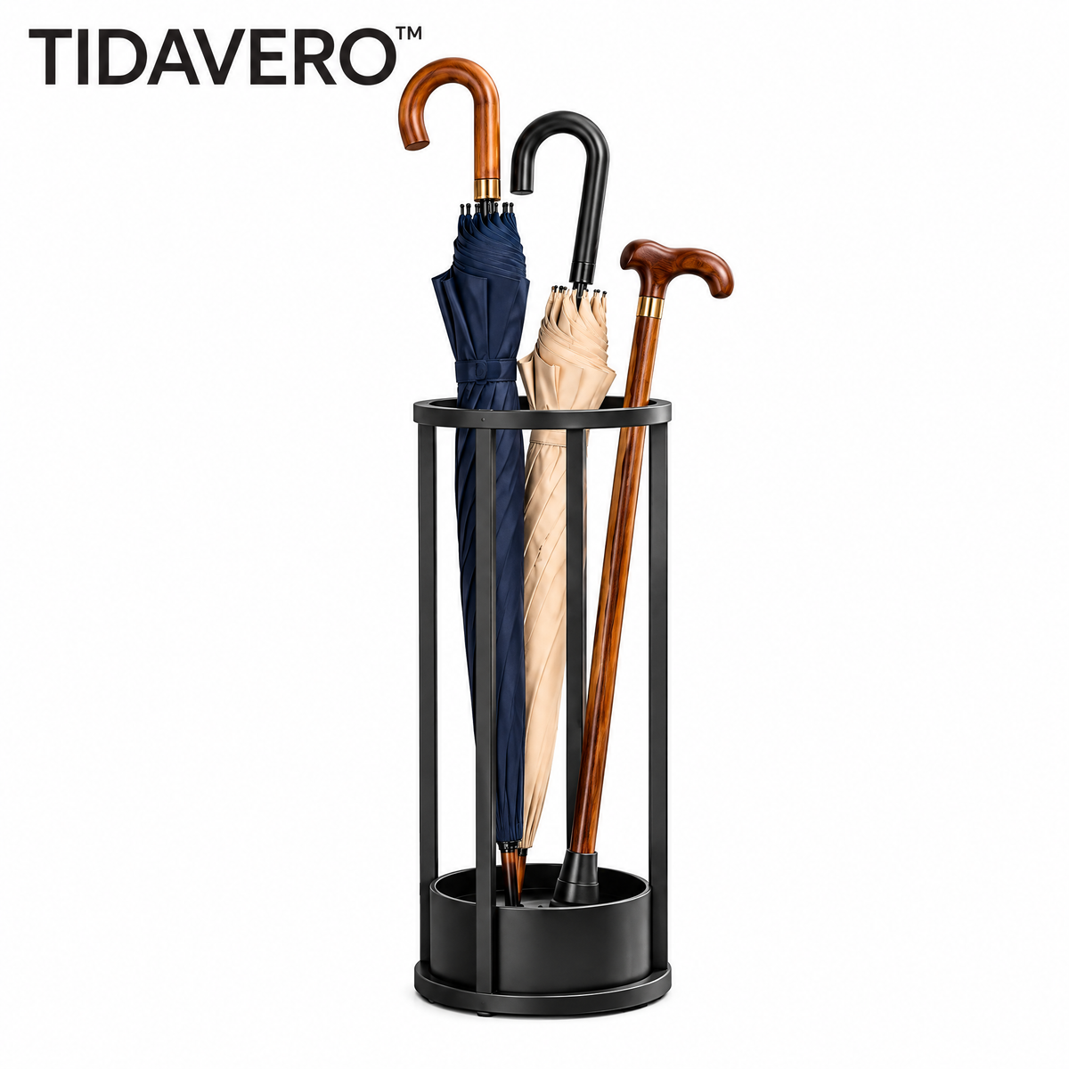 TIDAVERO™ RainArc Umbrella & Cane Stand