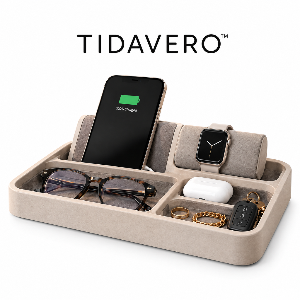 TIDAVERO™ HaloDock Bedside Valet Tray