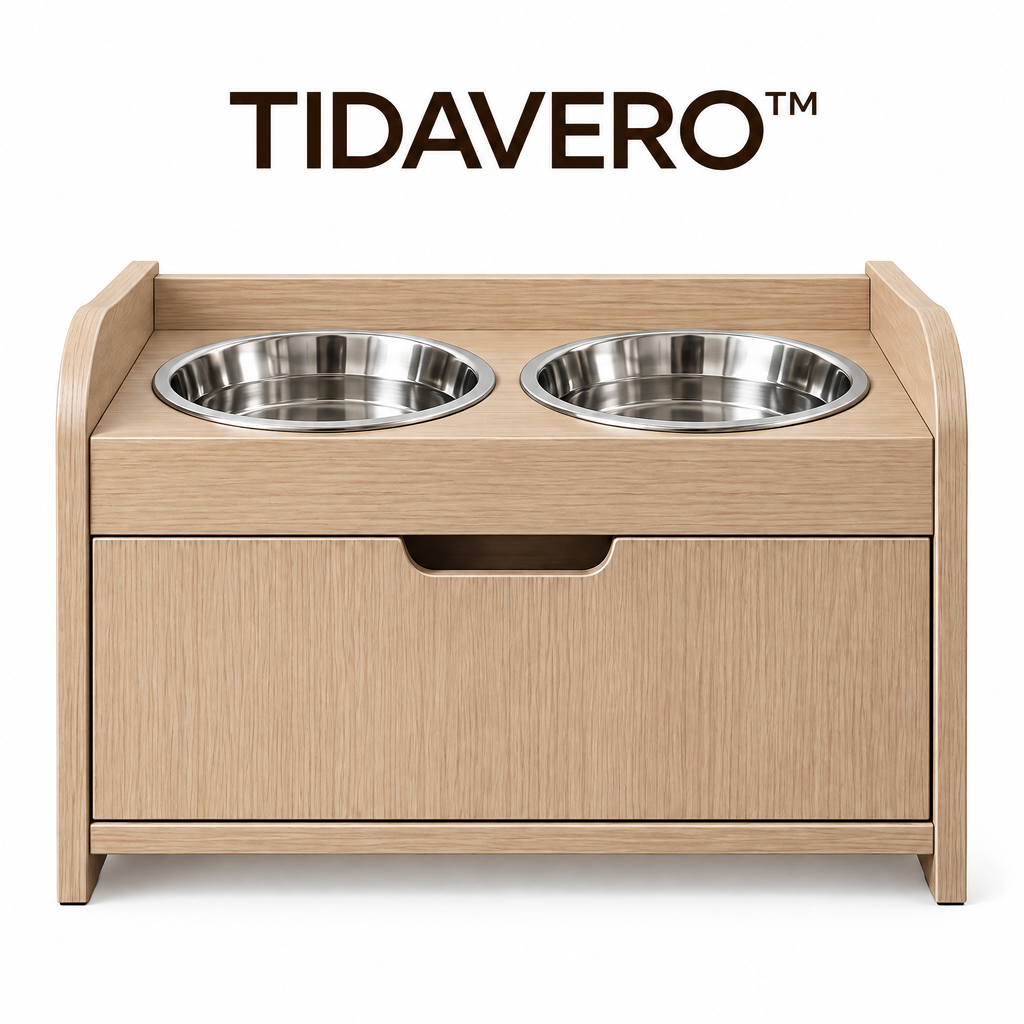 TIDAVERO™ CoveDining Elevated Pet Feeding Station
