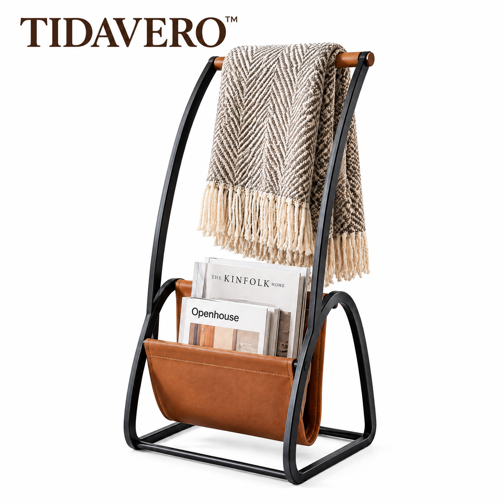 TIDAVERO™ ArcNest Blanket & Magazine Stand