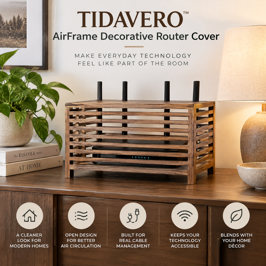 TIDAVERO™ AirFrame Decorative Router Cover